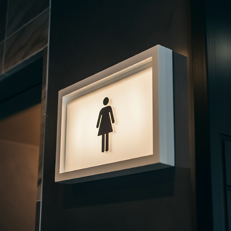 Bathroom Signage