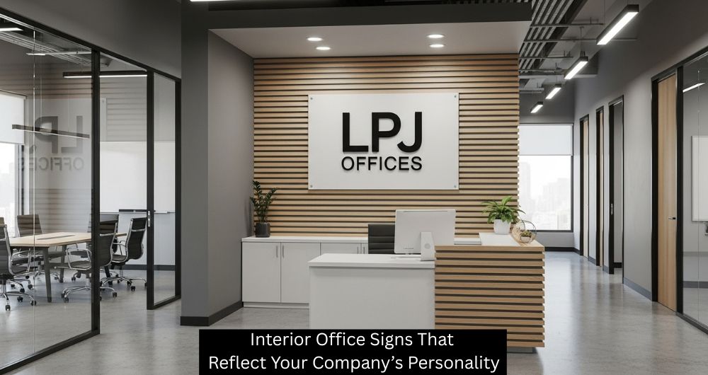 Interior Office Signs That Reflect Your Company’s Personality