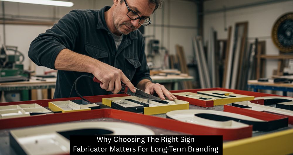 Why Choosing The Right Sign Fabricator Matters For Long-Term Branding