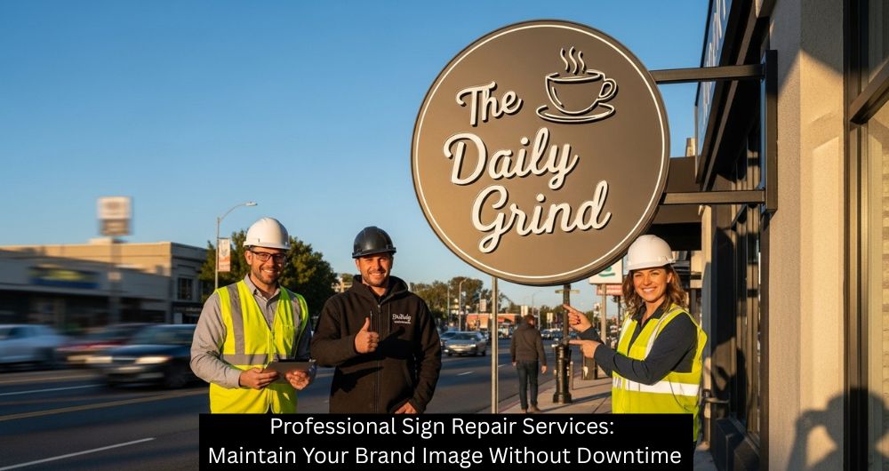 Professional Sign Repair Services: Maintain Your Brand Image Without Downtime - The Sign Lab