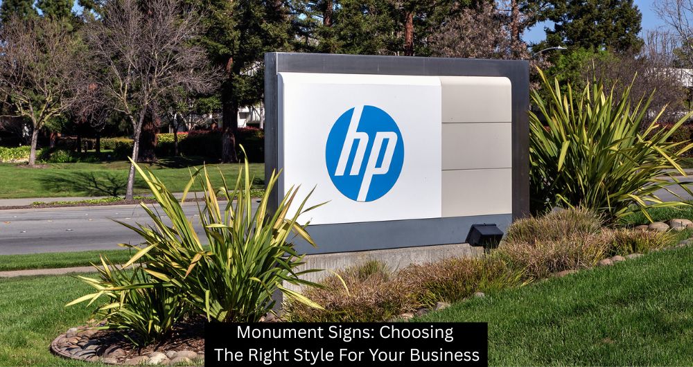 Monument Signs: Choosing The Right Style For Your Business - The Sign Lab